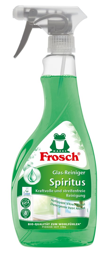 FROSCH Glasreiniger Spiritus Vapo 500 ml