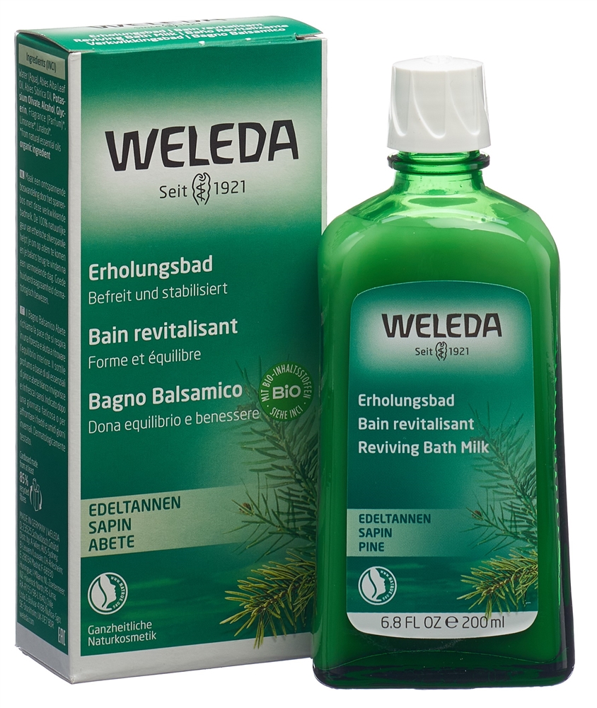 WELEDA Erholungsbad Edeltanne Fl 200 ml