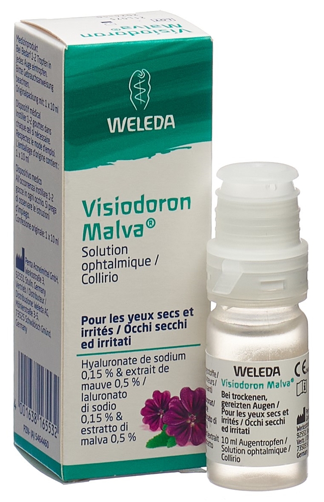 VISIODORON MALVA Gtt Opht Tropffl 10 ml