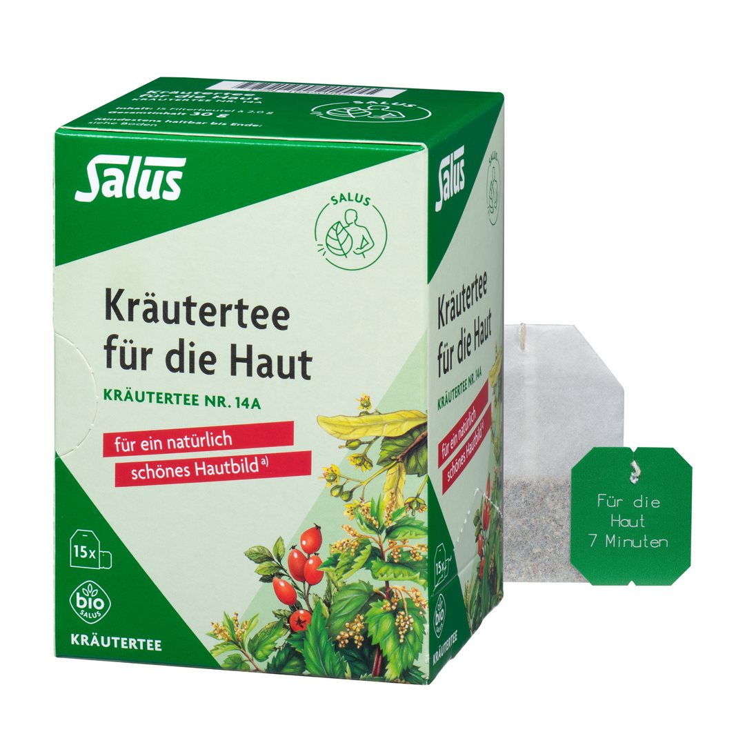 SALUS Kräutertee für die Haut Bio Btl 15 Stk