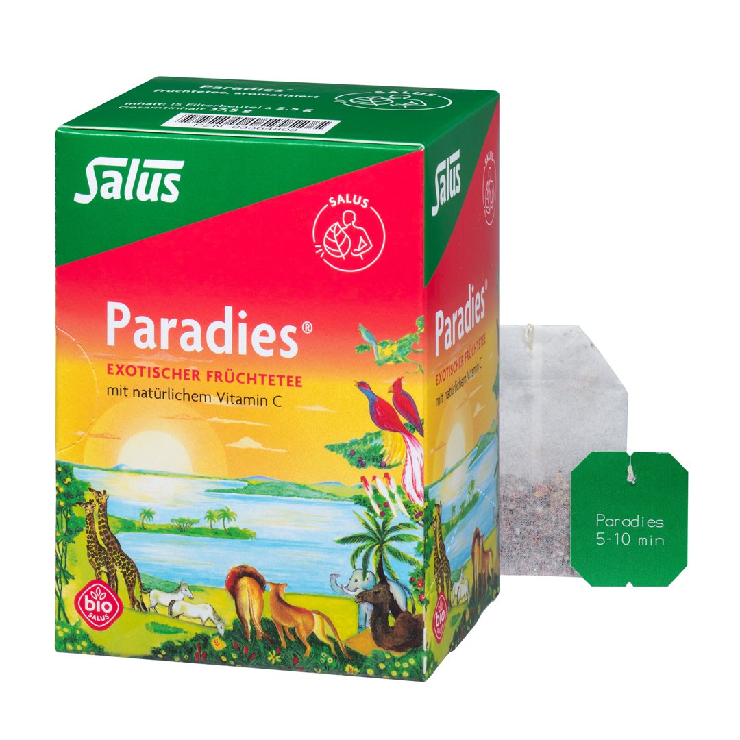 SALUS Paradies Früchtetee mit Vit C Bio Btl 15 Stk