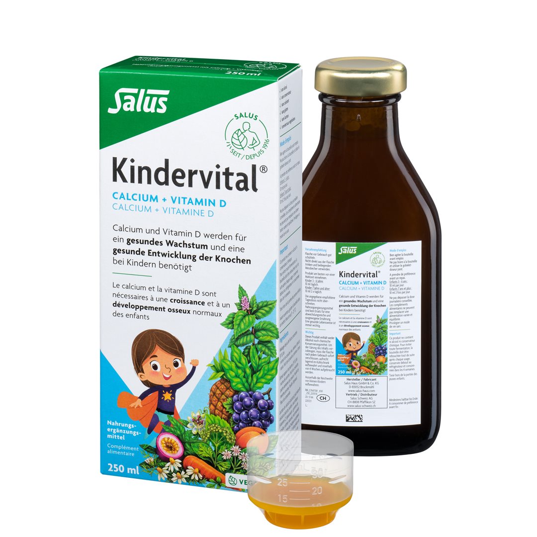 SALUS Kindervital Multivitamin Calc Fl 250 ml