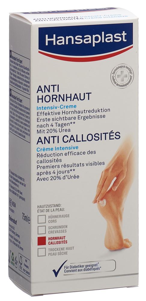 HANSAPLAST Anti Hornhaut Creme 20 % Int (n) 75 ml