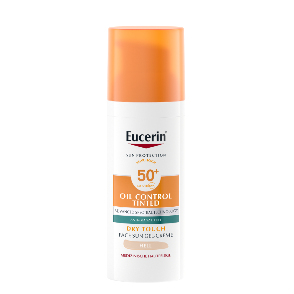 EUCERIN SUN Fa Oil Con Gel-Cr he LSF50+ Disp 50 ml