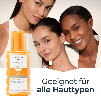 EUCERIN SUN Body Oil Cont Dry T tr LSF50+ 200 ml
