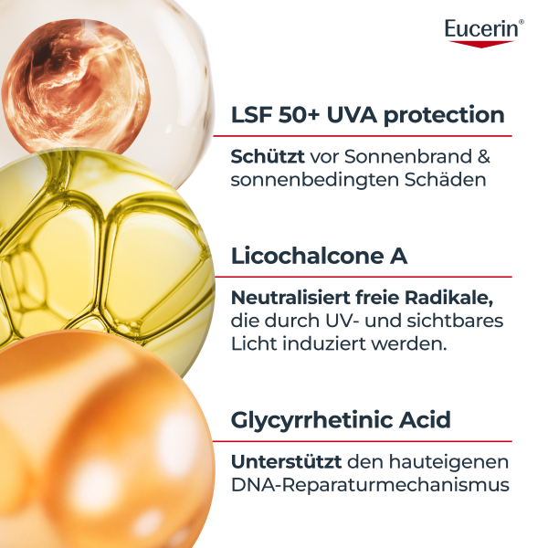 EUCERIN SUN Body Oil Cont Dry T tr LSF50+ 200 ml