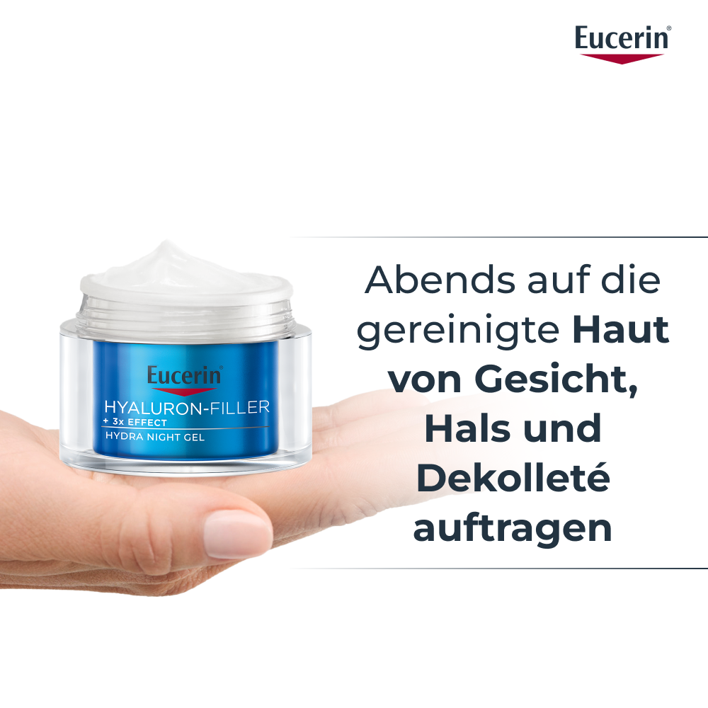EUCERIN HYALURON-FILL Hydra Nacht Gel 50 ml
