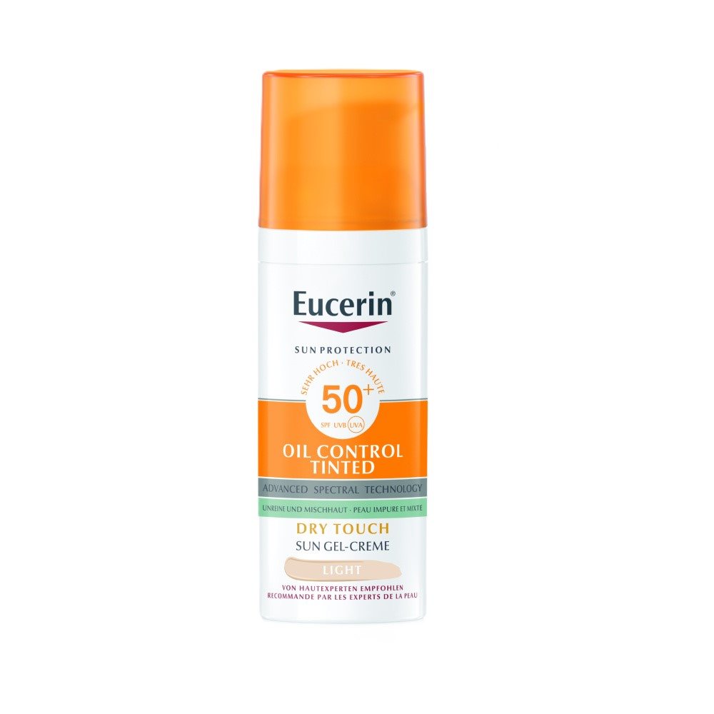 EUCERIN SUN Fa Oil Con Gel-Cr he LSF50+ 50 ml