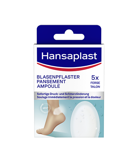 HANSAPLAST Blasen-Pflaster Ferse 5 Stk