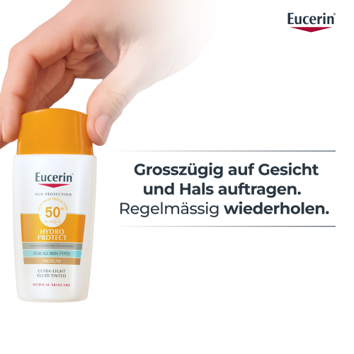 EUCERIN SUN Face Hydro Protect medium LSF50+ 50 ml