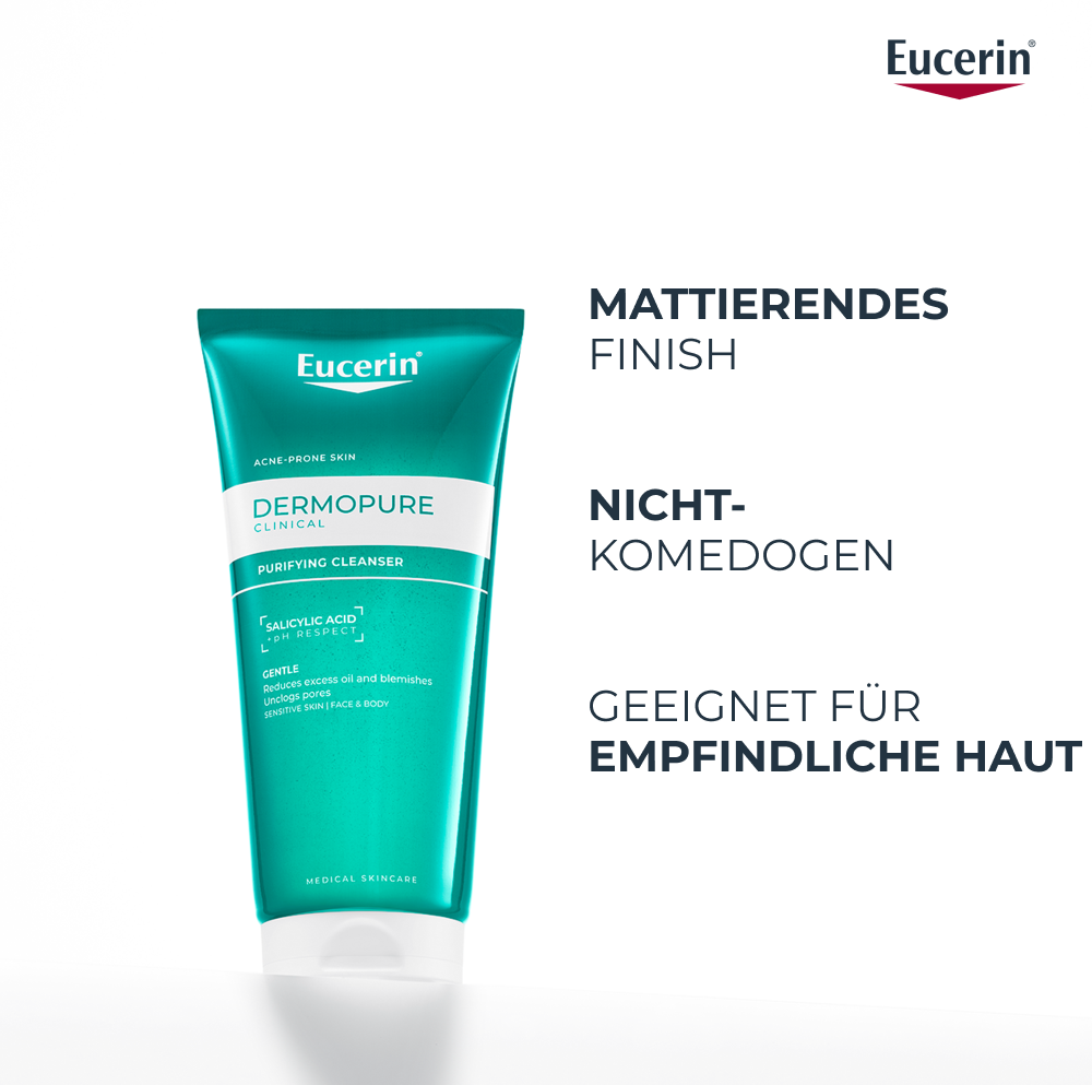 EUCERIN Dermopure Clin Reinigungsgel por Tb 200 ml