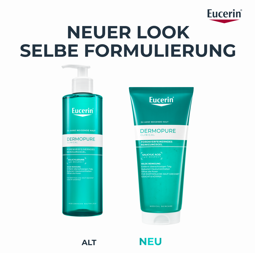 EUCERIN Dermopure Clin Reinigungsgel por Tb 200 ml
