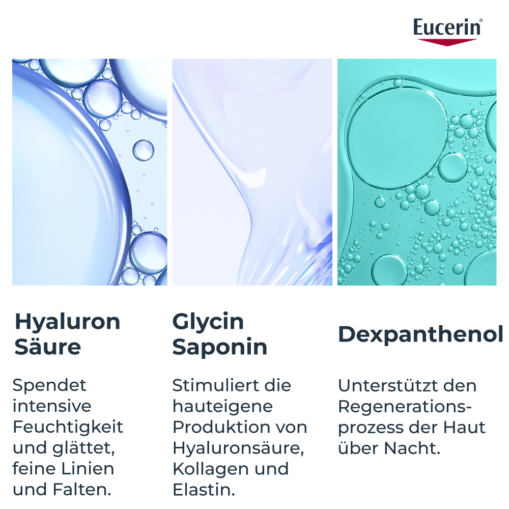 EUCERIN HYALURON-FILL Nachtpfl Topf 50 ml