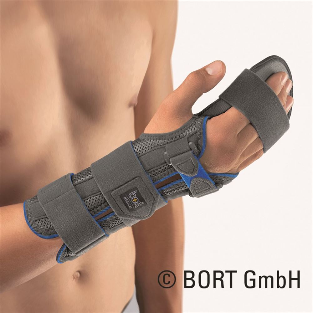 BORT Manucarpal Combi Handgelenkband S grau