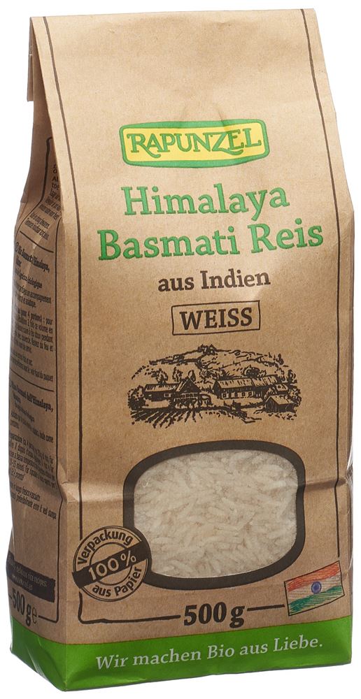 RAPUNZEL Basmati Reis weiss Original 500 g