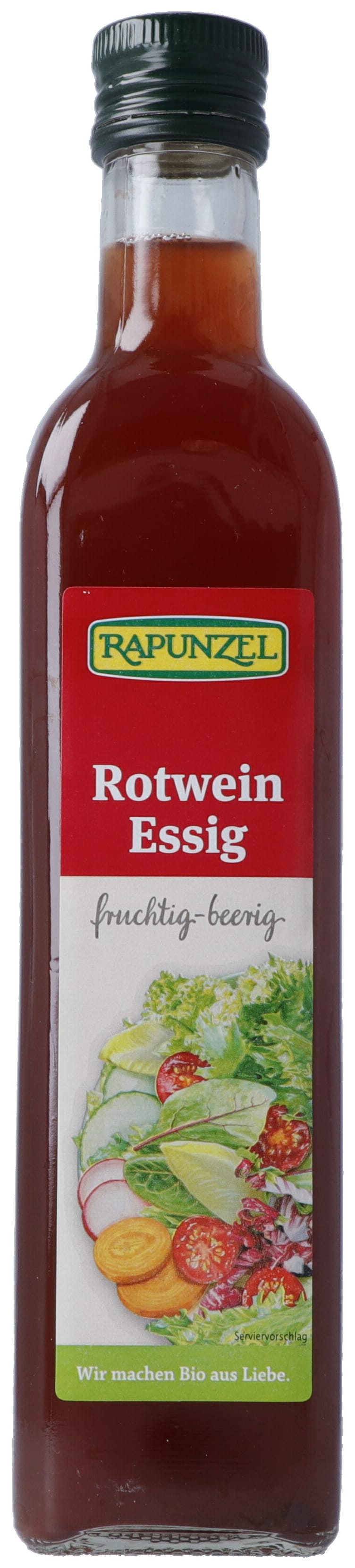 RAPUNZEL Weinessig rot Fl 0.5 lt