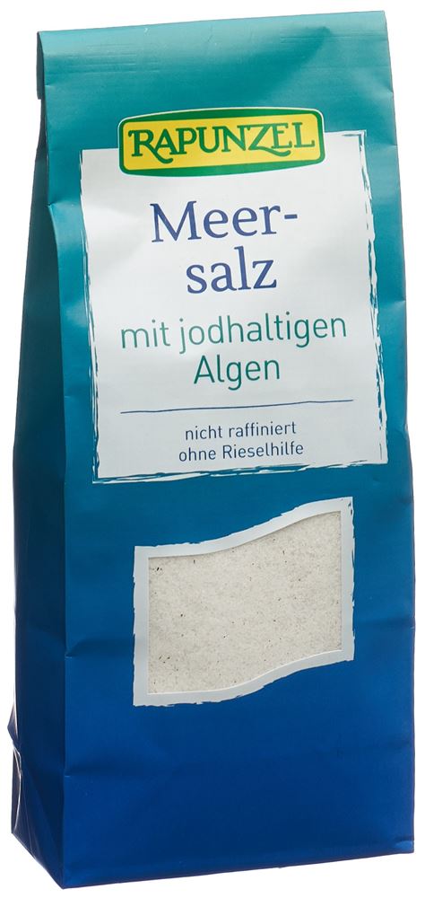 RAPUNZEL Meersalz jodiert Btl 500 g