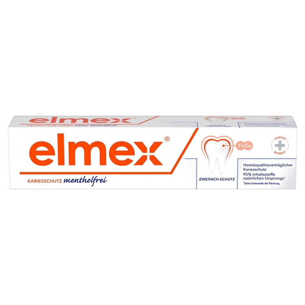 ELMEX KARIESSCHUTZ Zahnpasta mentholfrei 75 ml