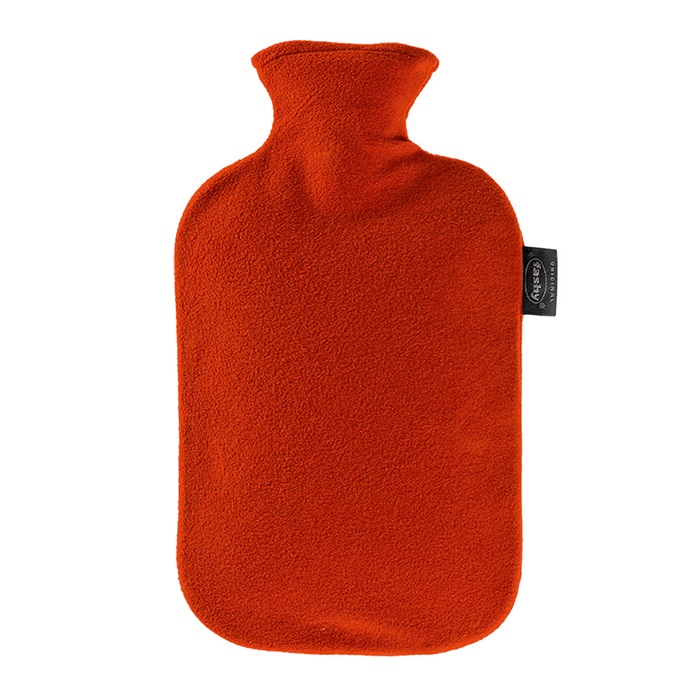 FASHY Wärmflasche mit Bezug 2l Cranberry