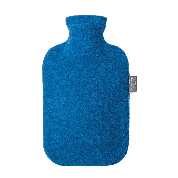 FASHY Wärmflasche mit Bezug 2l Saphir