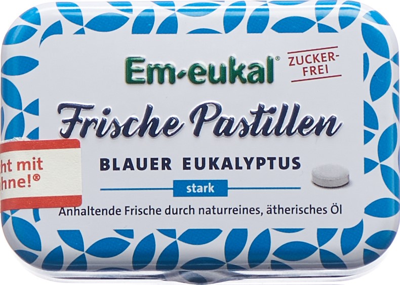 SOLDAN EM-EUKAL Pastillen bl Euka zuckerf Xyl 20 g