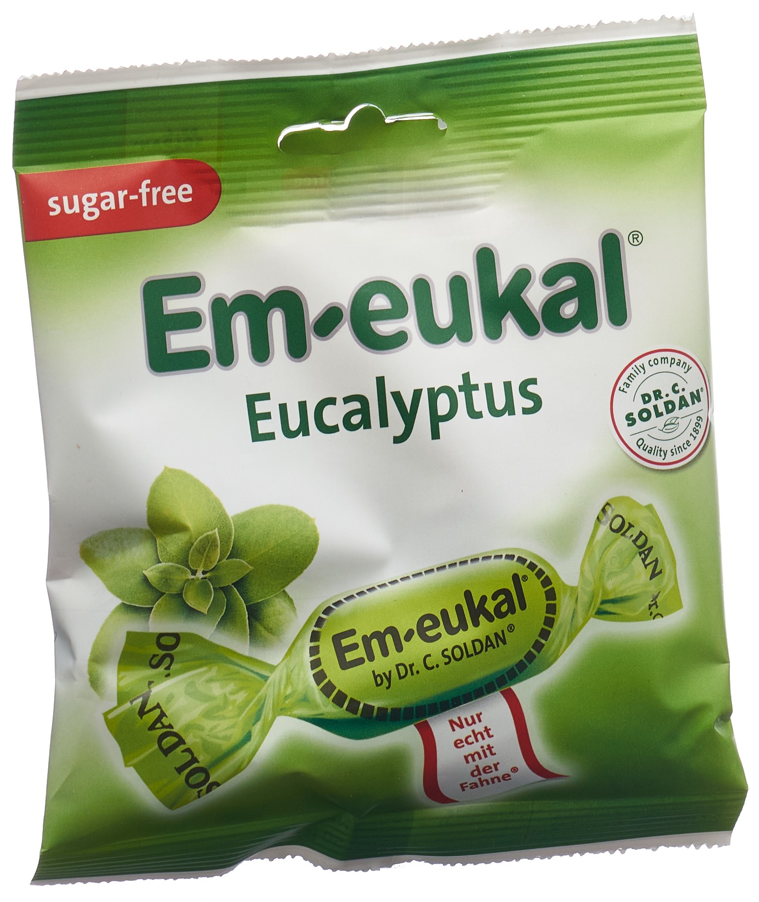 SOLDAN EM-EUKAL Eucalyptus zuckerfrei Btl 50 g