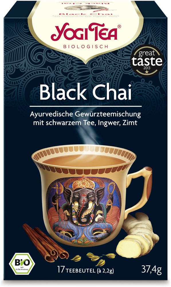 YOGI TEA Black Chai 17 Btl 2.2 g