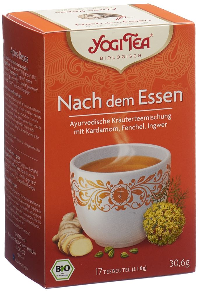 YOGI TEA Nach dem Essen Tee 17 Btl 1.8 g