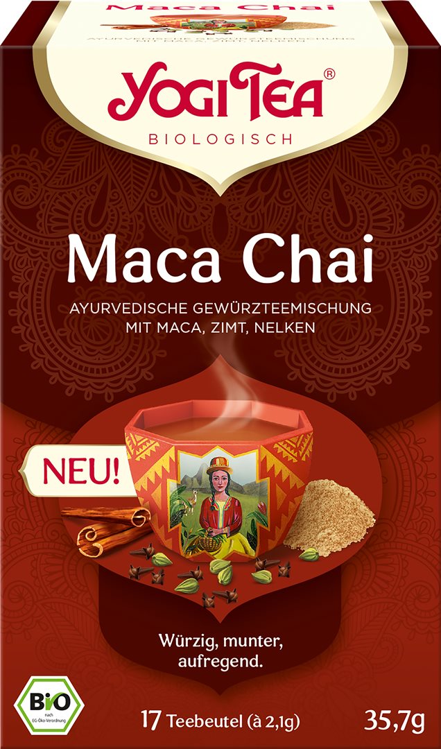 YOGI TEA Maca Chai 17 Btl 2 g