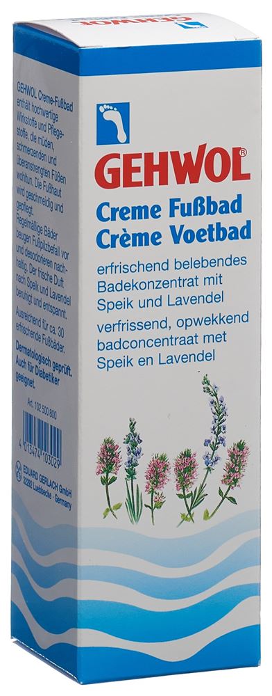 GEHWOL Creme-Fussbad Fl 150 ml