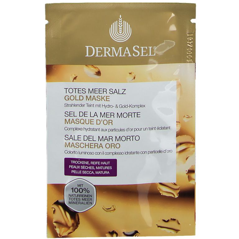 DERMASEL Maske Gold D/F Btl 12 ml