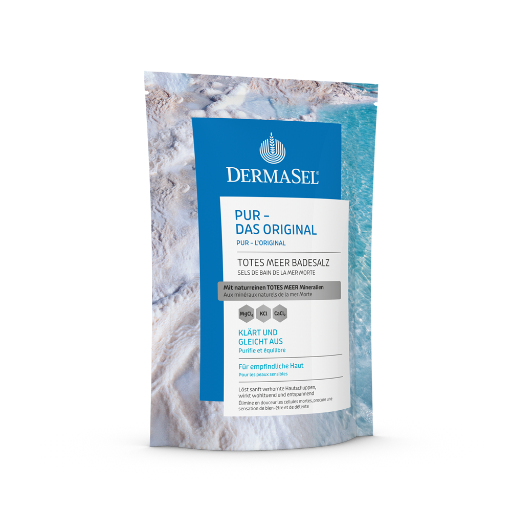 DERMASEL Badesalz PUR dfi (#) Btl 500 g