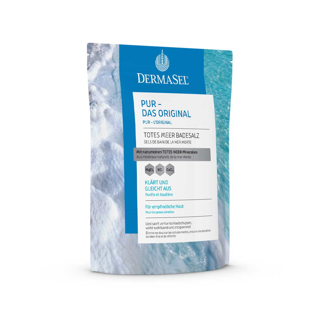 DERMASEL Badesalz PUR dfi (#) Btl 500 g