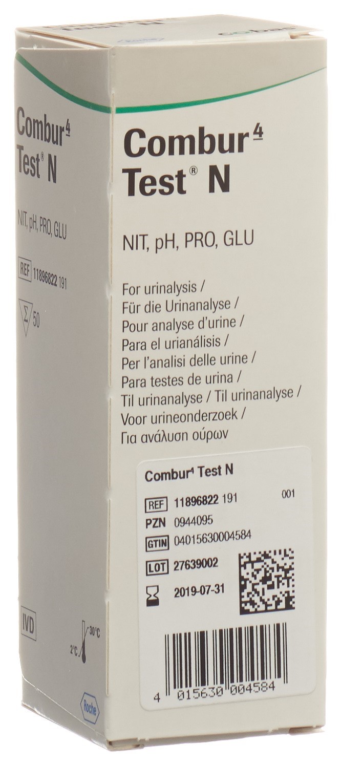 COMBUR 4 TEST N bandelettes 50 pce