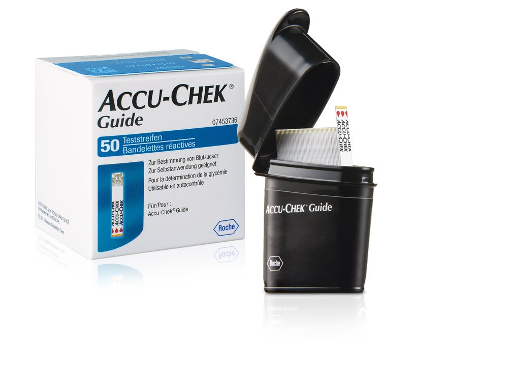 ACCU-CHEK Guide bandelettes 50 pce