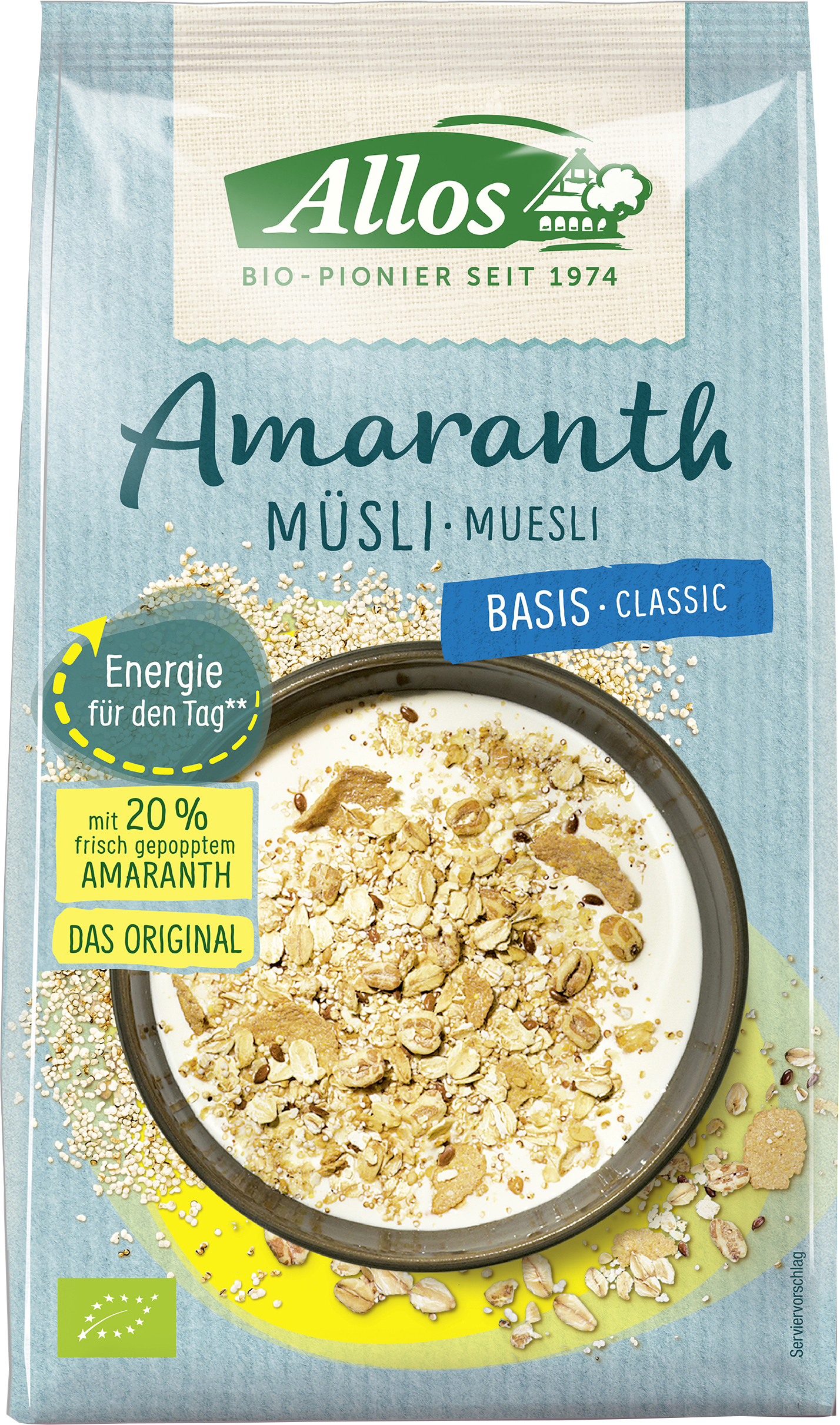 ALLOS Amaranth Müsli Basis Btl 1.5 kg