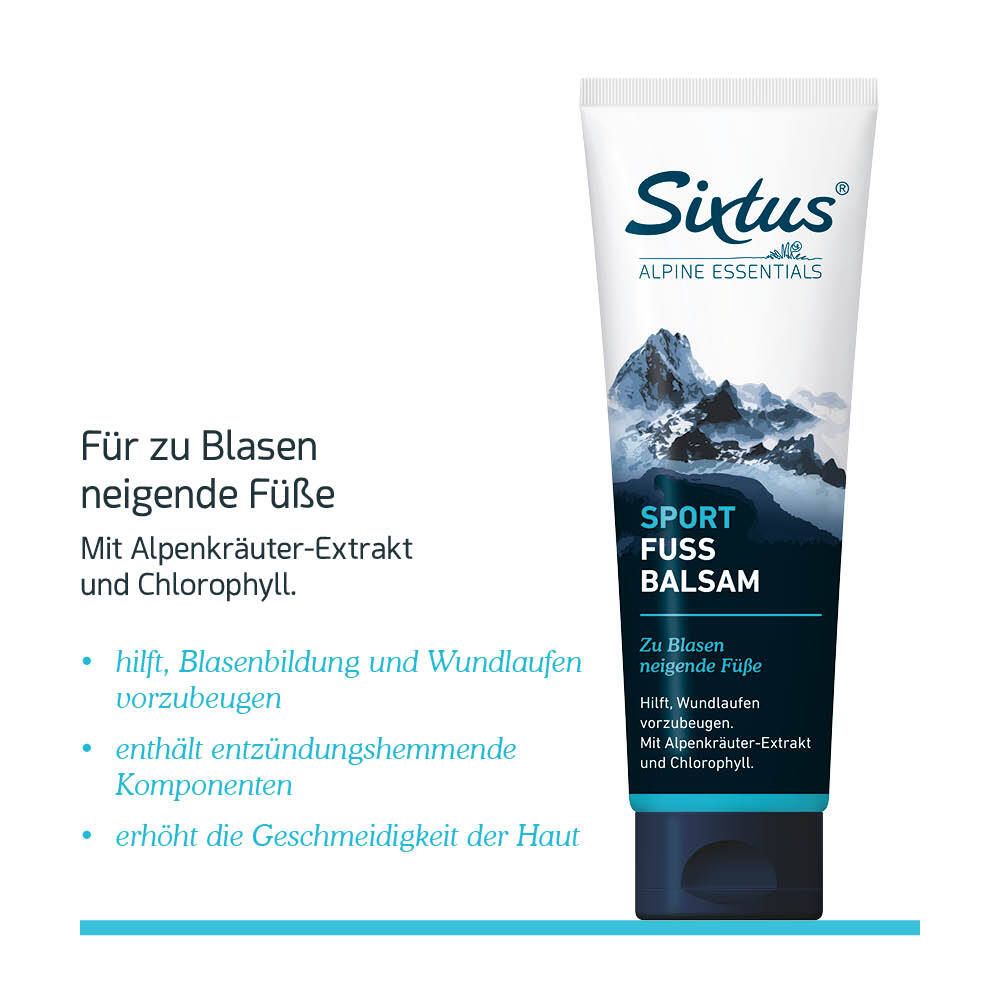 SIXTUS Sport Fussbalsam Tb 125 ml