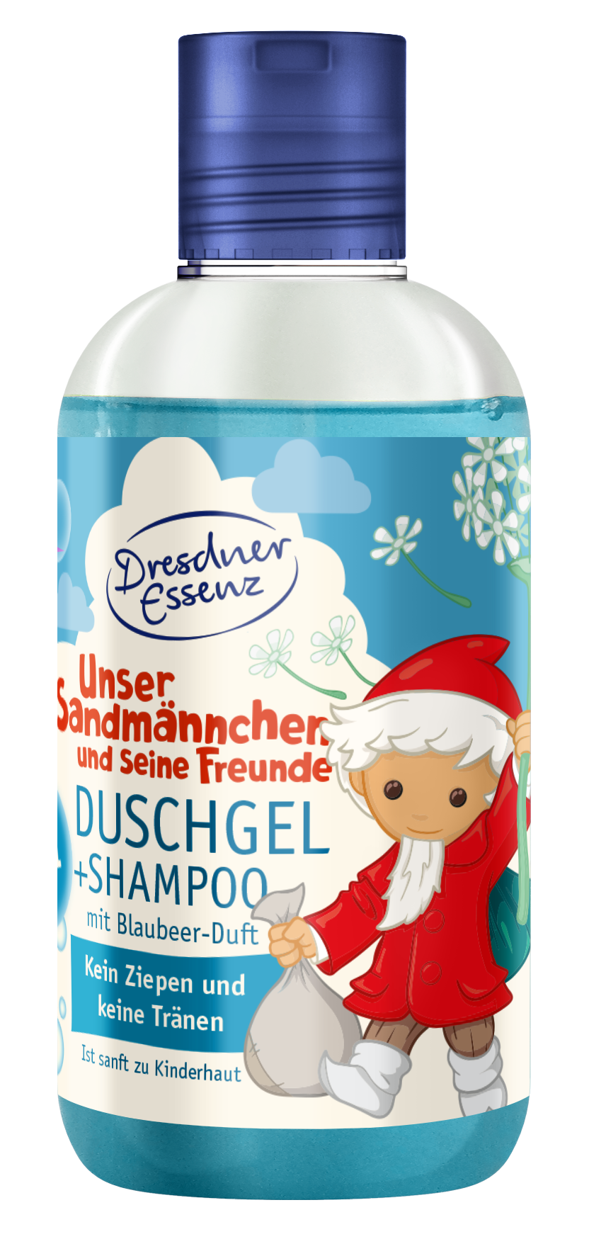 DRESDNER Duschgel Sandmann 2in1 Blaubeer 250 ml