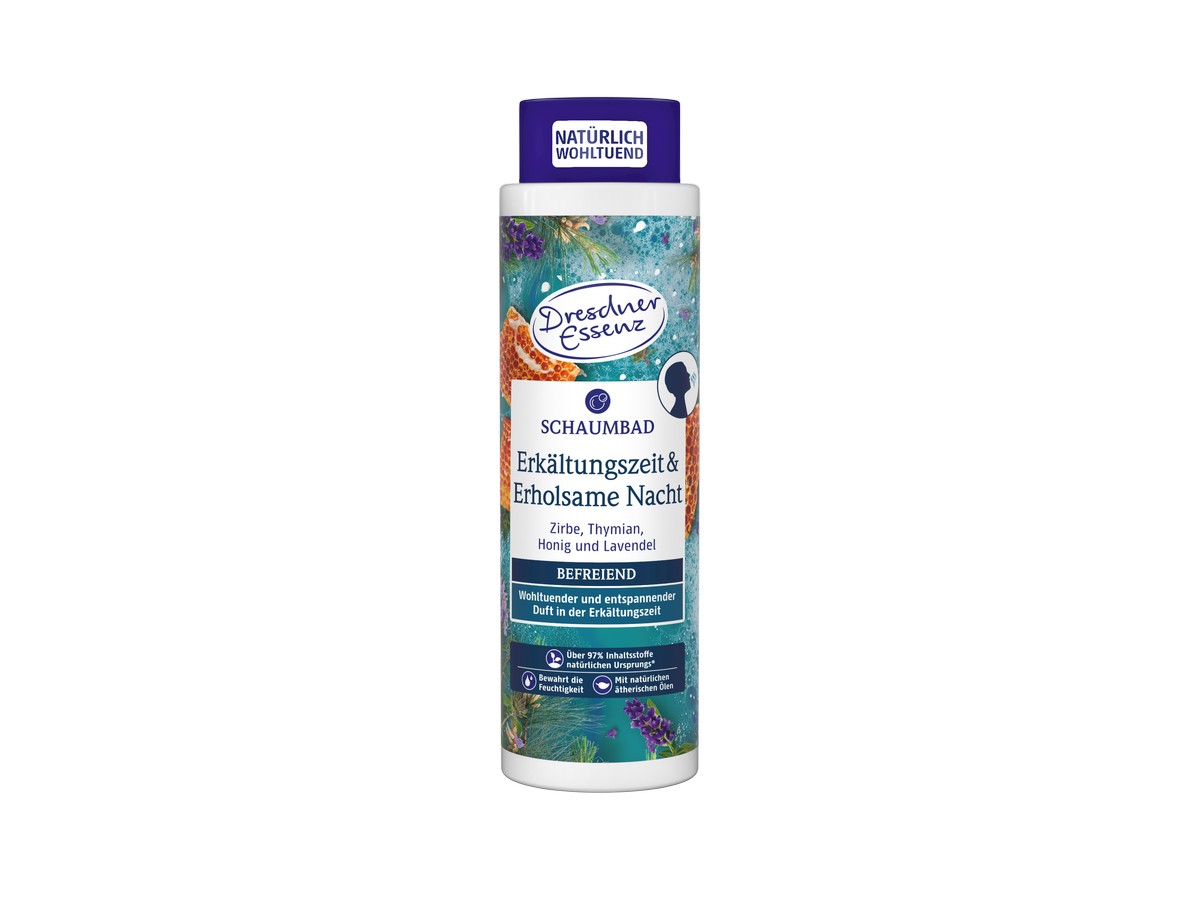 DRESDNER Schaumbad Erkältung&erhol Nacht Fl 500 ml