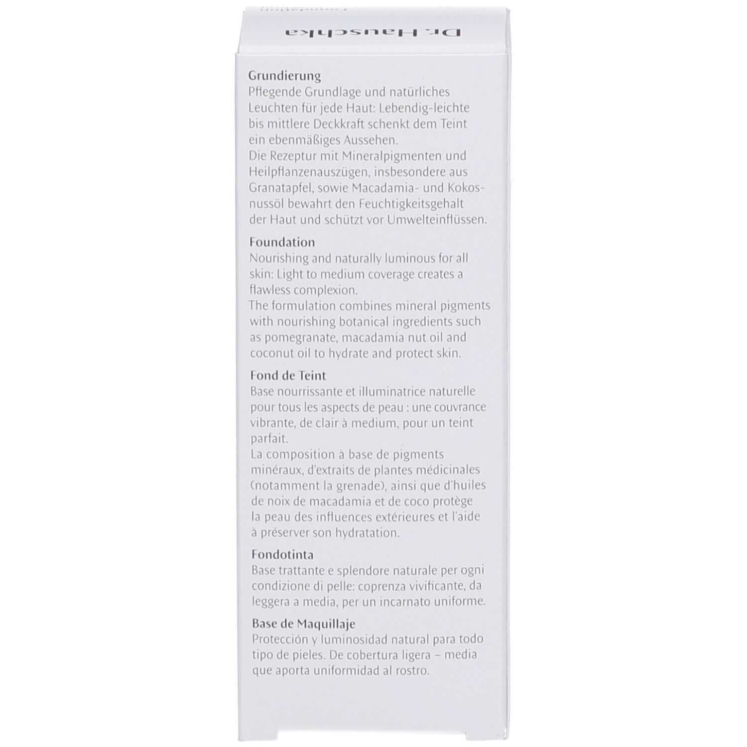 DR. HAUSCHKA Foundation 04 hazelnut 30 ml