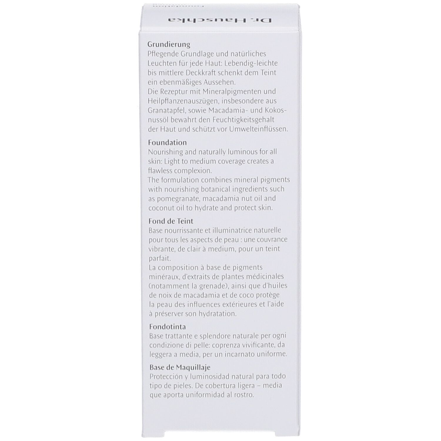 DR. HAUSCHKA Foundation 05 nutmeg 30 ml