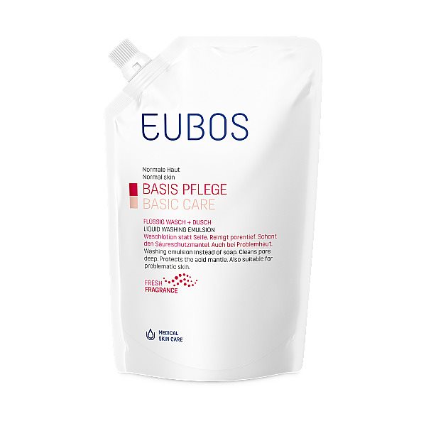 EUBOS Seife liq parf rosa refill 400 ml