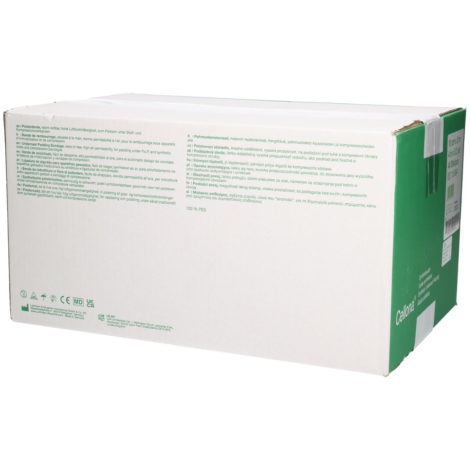 CELLONA ouate synthétique 10cmx3m (nouveau) 48 pce
