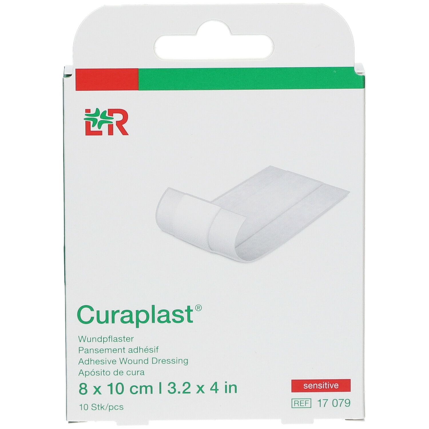 CURAPLAST Wundverband 8cmx10cm hautfarbig 10 Stk