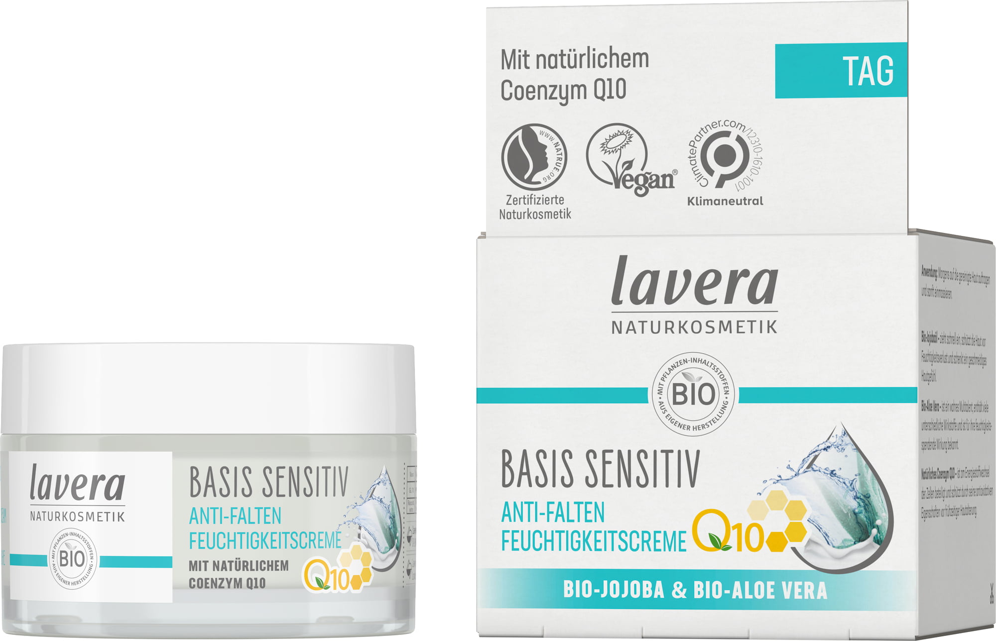 LAVERA Anti-Falten Feuchtigke Q10 basis sens 50 ml