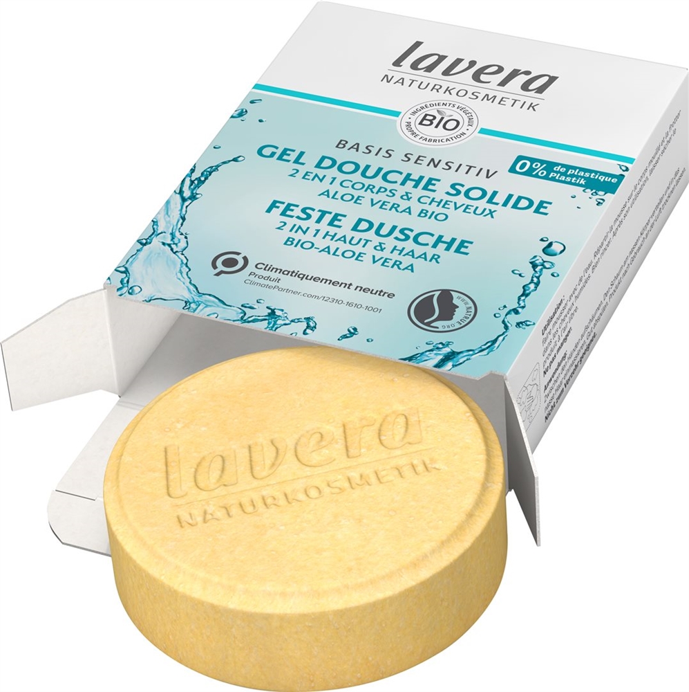 LAVERA Feste Dusche Haut&Haar basis sens 50 g