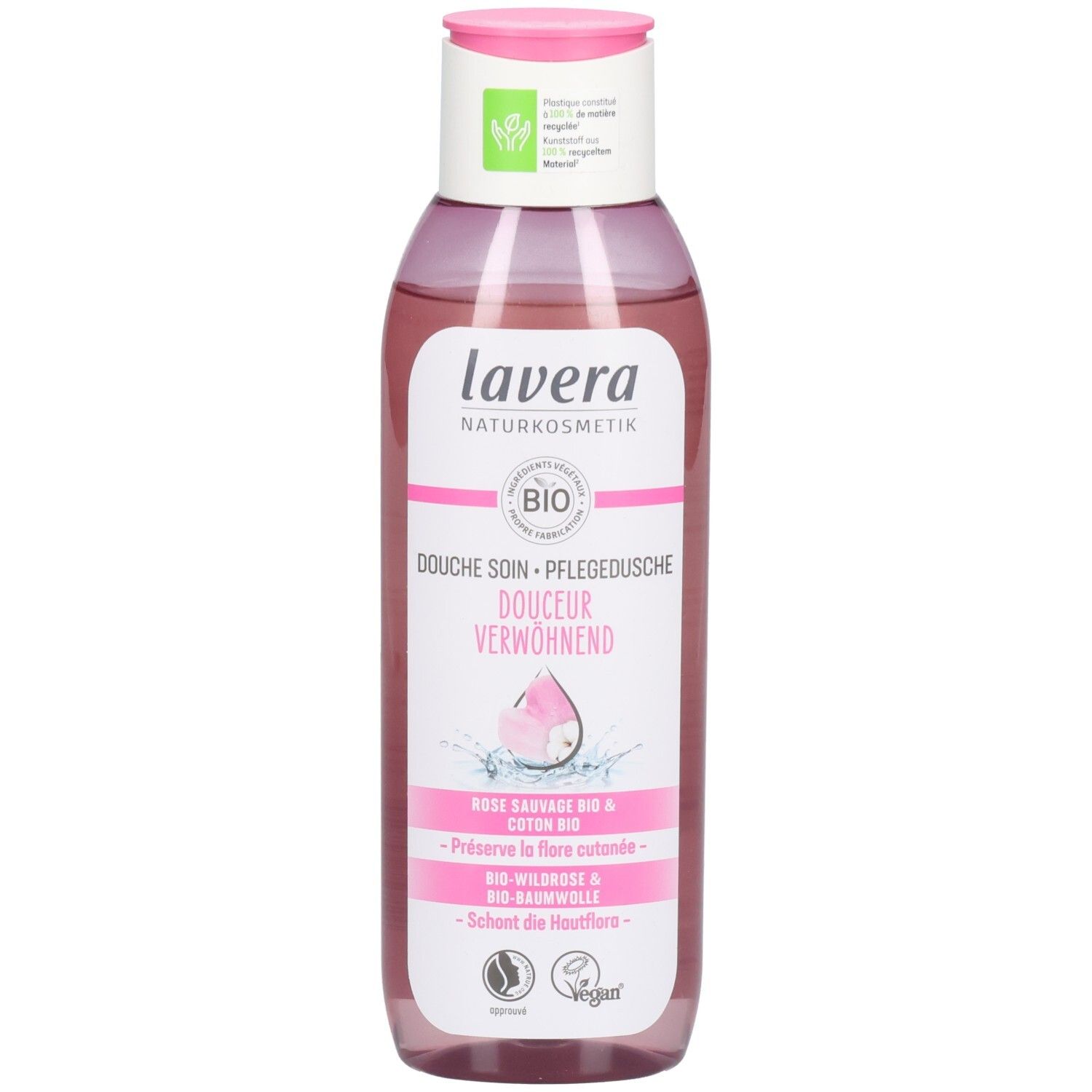 LAVERA Pflegedusche Verw Bio Wildr&Bio Baum 250 ml