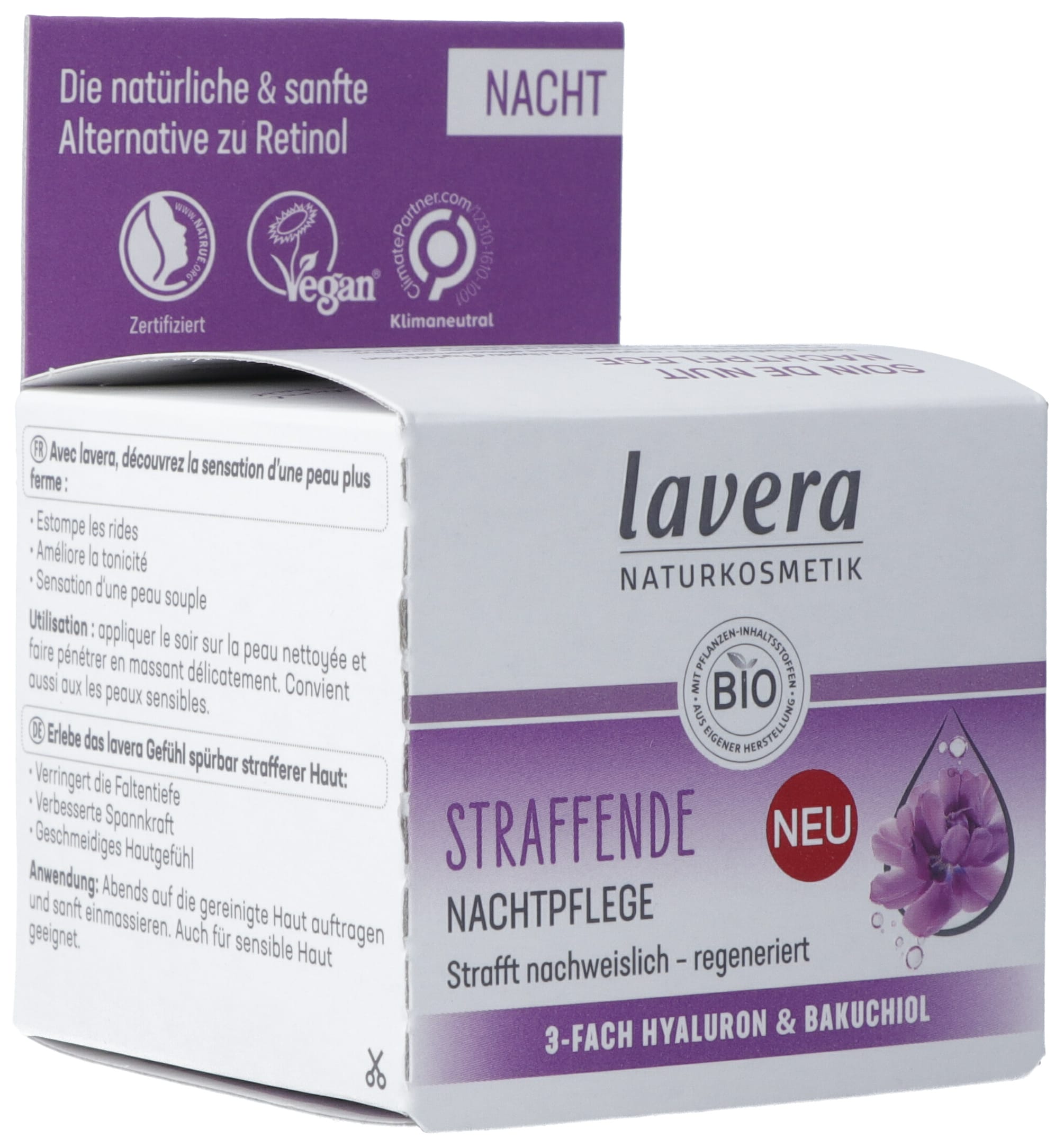 LAVERA Nachtpflege straffend Topf 50 ml
