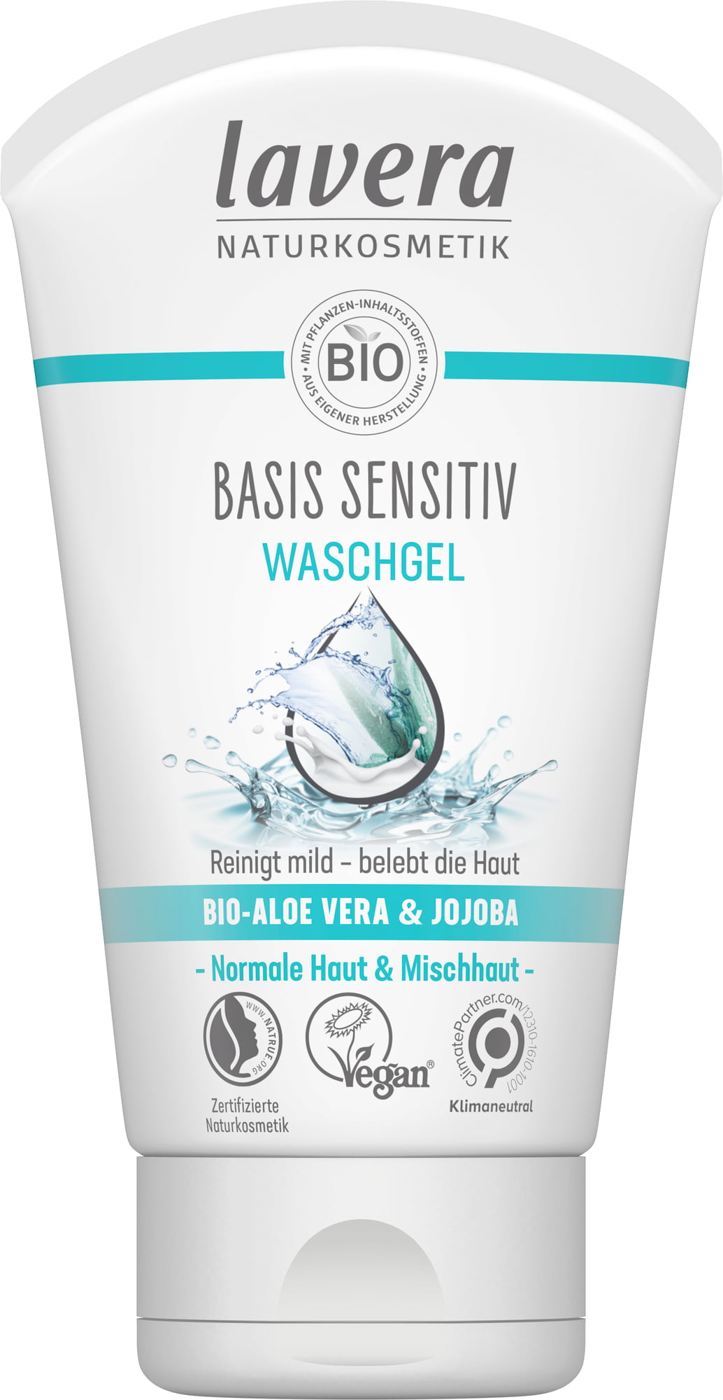 LAVERA Waschgel basis sensitiv Tb 125 ml