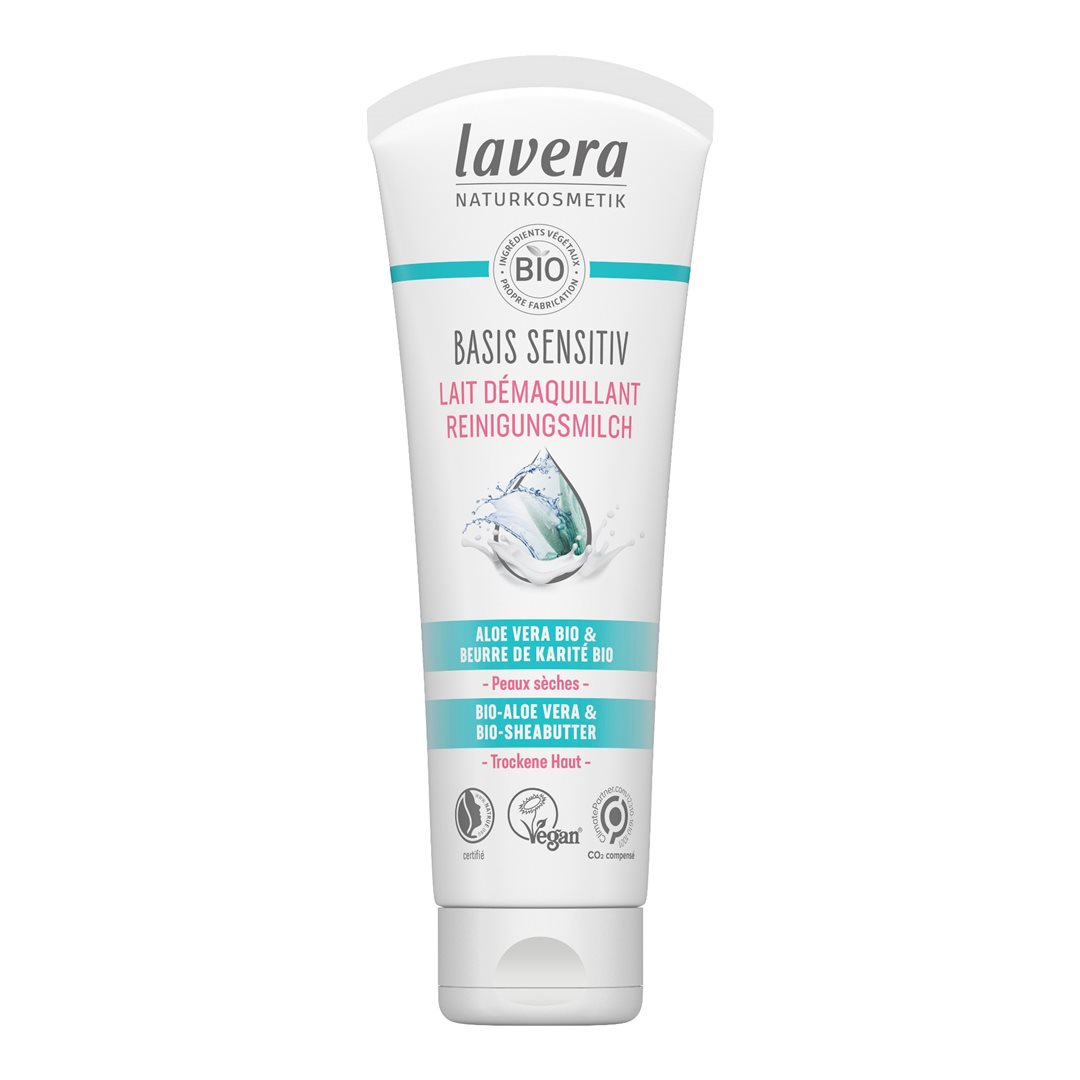 LAVERA Reinigungsmilch 2in1 basis sens 125 ml